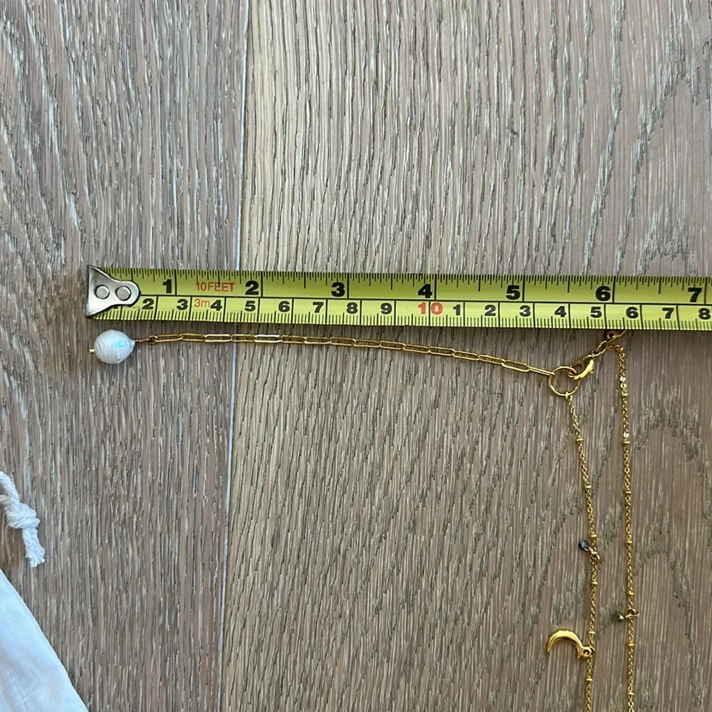 Sequin NYC Luna Convertible Chain Necklace